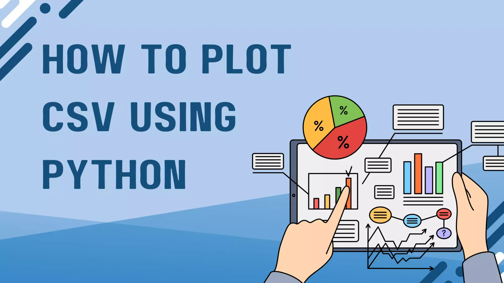 How to visualize CSV files using Python